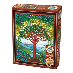 Cobble Hill 275 db-os Easy Handling puzzle - Tree of Life Stained Glass (48005)
