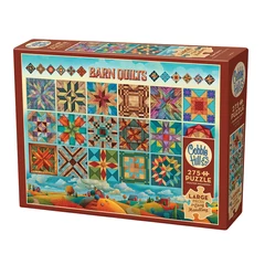 Cobble Hill 275 db-os Easy Handling puzzle - Barn Quilts (48040)