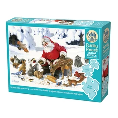 Cobble Hill 350 db-os Family puzzle - Santa Claus and Friends (47028)