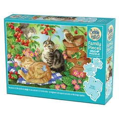 Cobble Hill 350 db-os Family puzzle - Under the Cherry Tree (47039)