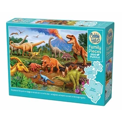 Cobble Hill 350 db-os Family puzzle - Dinos (47030)