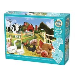 Cobble Hill 350 db-os Family puzzle - Welcome to the Farm (47029)