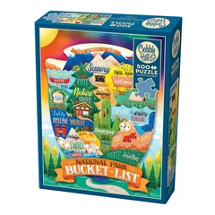 Cobble Hill 500 db-os puzzle - Bucket List (45105)