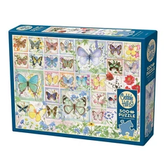 Cobble Hill 500 db-os puzzle - Butterfly Tiles (45025)