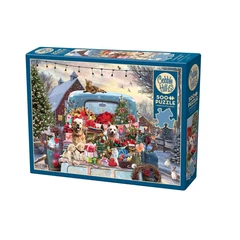 Cobble Hill 500 db-os puzzle - Country Truck in Winter (45127)