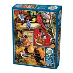 Cobble Hill 500 db-os puzzle - Fall Birdhouse (45061)
