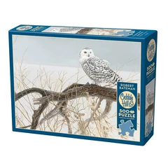 Cobble Hill 500 db-os puzzle - Fallen Willow - Snowy Owl (45050)