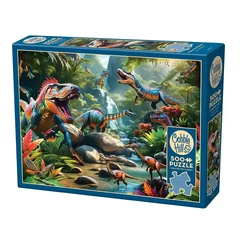 Cobble Hill 500 db-os puzzle - Prehistoric Beasts (45093)