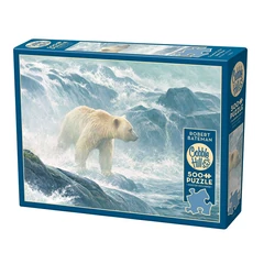 Cobble Hill 500 db-os puzzle - Salmon Watch - Spirit Bear (45026)