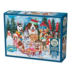 Cobble Hill 500 db-os puzzle - Snow Day (45081)
