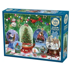 Cobble Hill 500 db-os puzzle - Snow Globes (45077)