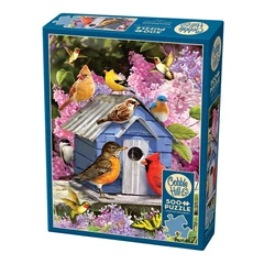 Cobble Hill 500 db-os puzzle - Spring Birdhouse (45042)