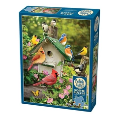 Cobble Hill 500 db-os puzzle - Summer Birdhouse (45068)