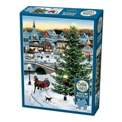 Cobble Hill 500 db-os puzzle - Village Tree (45092)