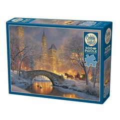 Cobble Hill 500 db-os puzzle - Winter in the Park (45044)