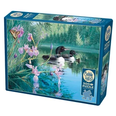 Cobble Hill 500 db-os puzzle - Iris Cove Loons (45047)