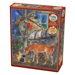 Cobble Hill 275 db-os Easy Handling puzzle - Holiday Horsies (88035)