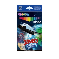 Coolpack - Colorino JUMBO 12 db-os színes ceruza készlet - NASA (21450PTR)