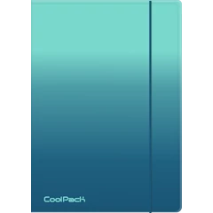 Coolpack - Gradient gumis mappa A/4 - Blue Lagoon (31220CP)