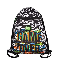 Coolpack - Vert zsinóros hátizsák, tornazsák - Game Over (F070679)
