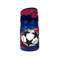 Colorino Handy szívószálas műanyag kulacs - Football