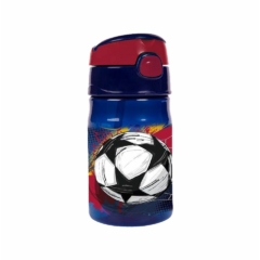 Colorino Handy szívószálas műanyag kulacs - Football