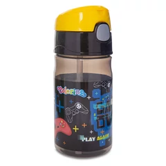 Colorino Handy szívószálas műanyag kulacs - Game 