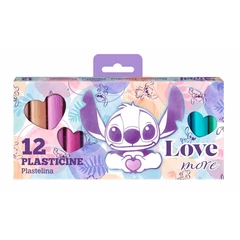 Coolpack - 12 db-os gyurma - Disney Fashion - Stitch - Love more (91989PTR)