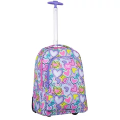 Coolpack - Alan gurulós iskolatáska, hátizsák - Pastel Heart (F124832)