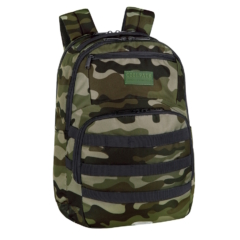 Coolpack - Army terepmintás iskolatáska, hátizsák - 3 rekeszes - Camo Classic (E39019)