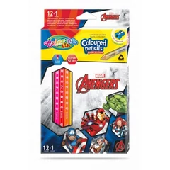 Coolpack - Avengers - Bosszúállók színes ceruza készlet - 13 db-os (91390PTR)