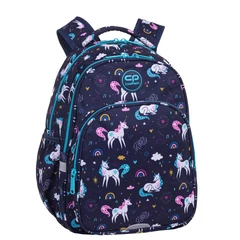 Coolpack - Base Plus iskolatáska, hátizsák - 2 rekeszes - Mrs Unicorn (F027935)