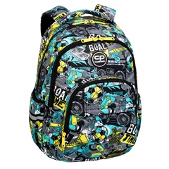 Coolpack - Basic Plus ergonomikus iskolatáska, hátizsák - 2 rekeszes - Goal Time (F003701)