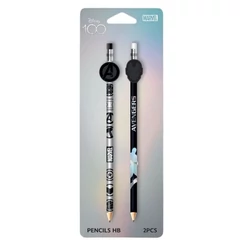 Coolpack - Black Collection - Marvel - avengers grafitceruza radírral - 2 db-os