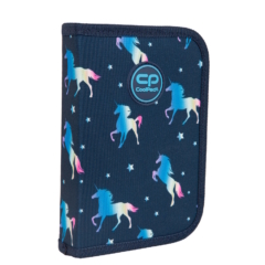 Coolpack - Clipper kihajtható tolltartó - Blue Unicorn