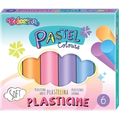 Coolpack - Colorino 6 színű gyurma - Pastel (84972PTR)