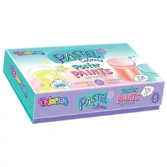 Coolpack - Colorino 6 színű plakát festék készlet - Pastel (84989PTR)
