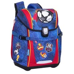 Coolpack - Colorino Ferbie KAPCSOS ergonomikus iskolatáska, hátizsák - 1 rekeszes - Football (F111652)