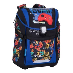 Coolpack - Colorino Ferbie KAPCSOS ergonomikus iskolatáska, hátizsák - 1 rekeszes - Game (F111657)