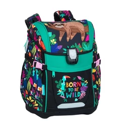 Coolpack - Colorino Ferbie KAPCSOS ergonomikus iskolatáska, hátizsák - 1 rekeszes - Lajháros (F111653)