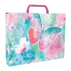 Coolpack - Colorino fogantyús irattartó A/4 - Pillangós (37192PTR)