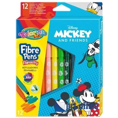 Coolpack - Disney - Mickey Mouse filctoll készlet - 12 db-os (89939PTR)