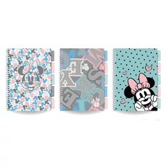 Coolpack - Disney - Minnie Mouse B/5 spirálos notesz - háromféle (16104PTR)