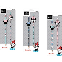 Coolpack - Disney - Minnie Mouse HB grafitceruza radírral - 2 db-os - háromféle (16500PTR)