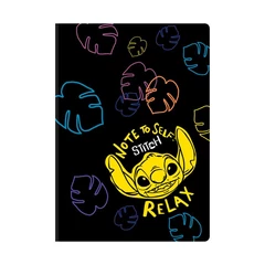 Coolpack - Disney Stitch - Black 60 lapos A/4 jegyzetfüzet - vonalas - Relax (91446PTR)