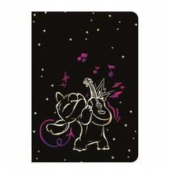 Coolpack - Disney Stitch - Gold 32 lapos A/5 füzet - vonalas (96229PTR)