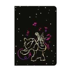 Coolpack - Disney Stitch - Gold 60 lapos A/5 jegyzetfüzet - kockás (96274PTR)