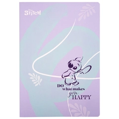 Coolpack - Disney Stitch - Happy 60 lapos A/4 jegyzetfüzet - kockás (74869PTR)