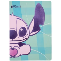 Coolpack - Disney Stitch - Szivecskés 60 lapos A/5 jegyzetfüzet - vonalas (74944PTR)