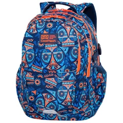 Coolpack - Factor iskolatáska, hátizsák - 4 rekeszes - Aztec Blue